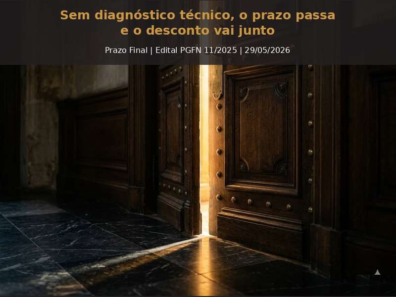 PGFN 11/2025: o Prazo Final é 29 de Maio de 2026 e Não Há Confirmação de Nova Prorrogação