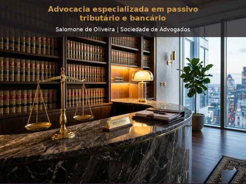Salomone de Oliveira Sociedade de Advogados: Especialistas em Direito Tributário e Bancário Empresarial