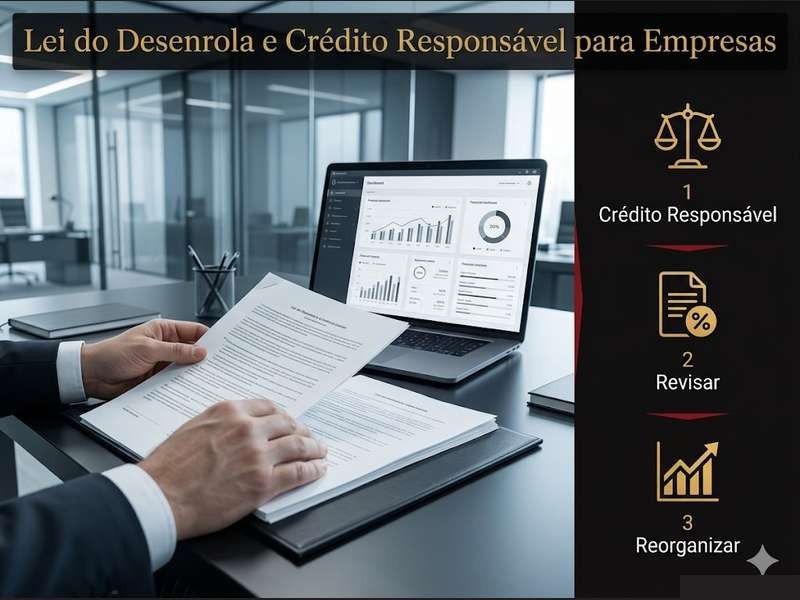 Como a Lei do Desenrola e o Crédito Responsável Impactam a Gestão Financeira das Empresas