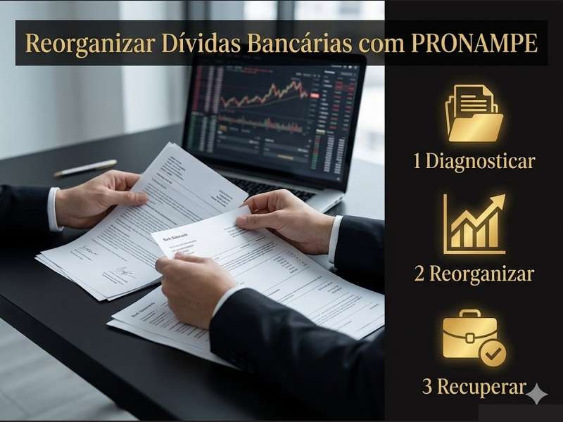 Como Empresas Podem Reorganizar Dívidas Bancárias e Recuperar o Fôlego Financeiro
